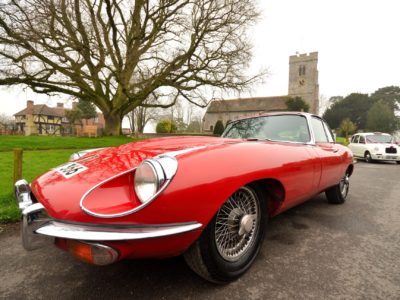 Jaguar E-Type | Kent Classic Wedding Cars